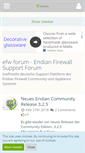 Mobile Screenshot of efw-forum.de