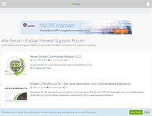 Tablet Screenshot of efw-forum.de